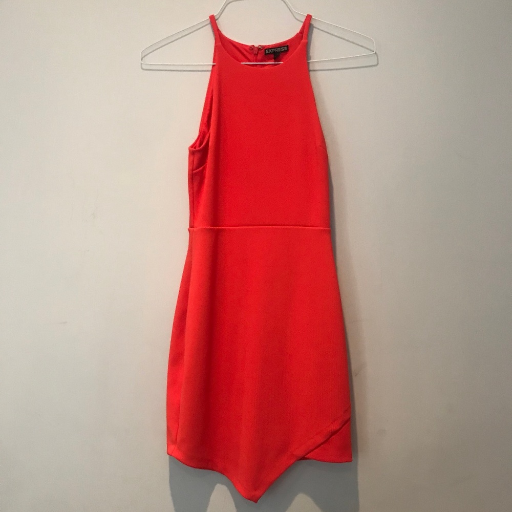 Express Dress - Red/Orange